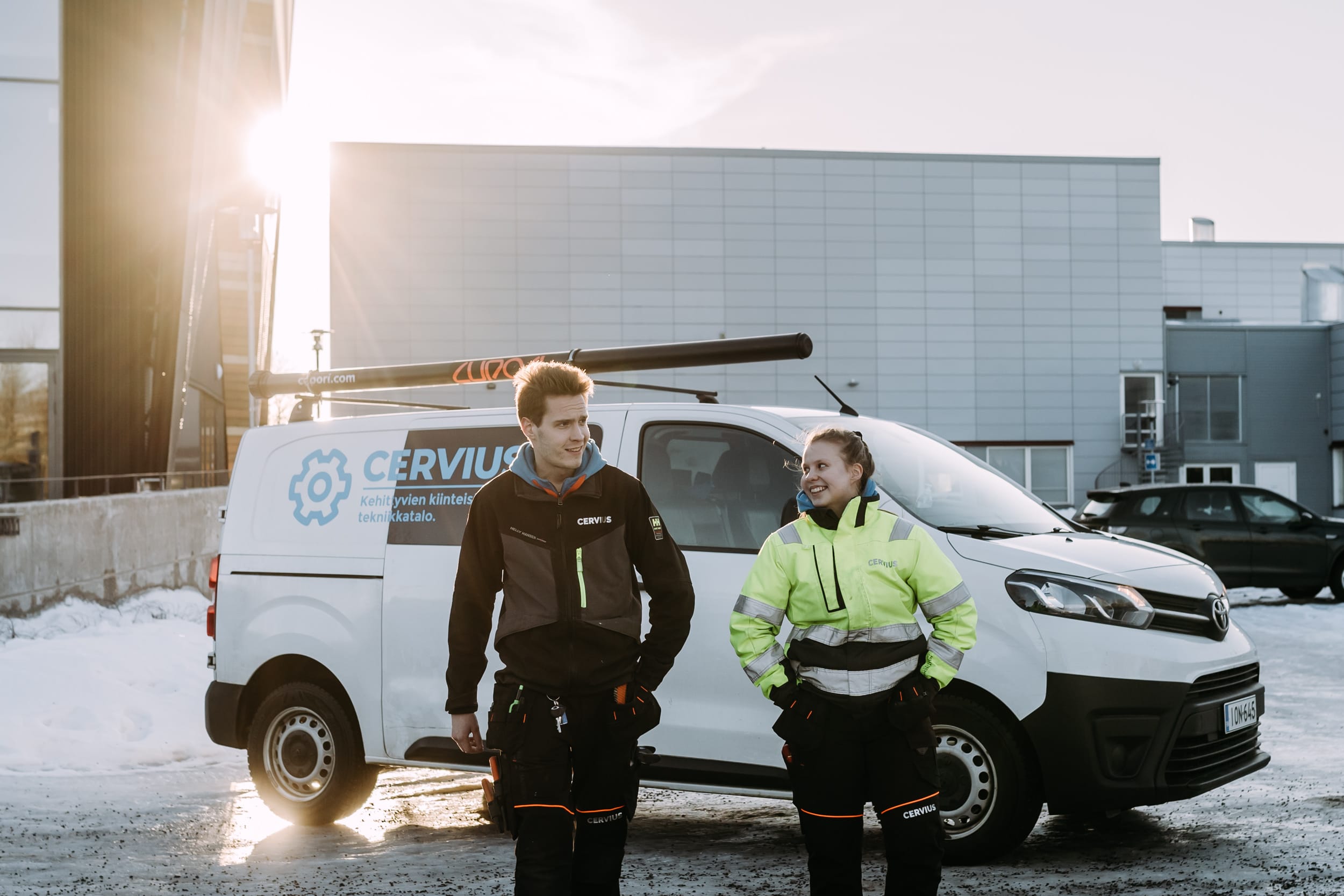 Cerviuksen kiinteistötekniikan ammattilaiset